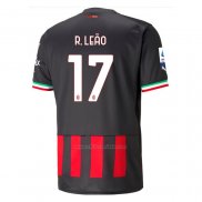 Camiseta AC Milan Jugador R.Leao Primera 2022-2023