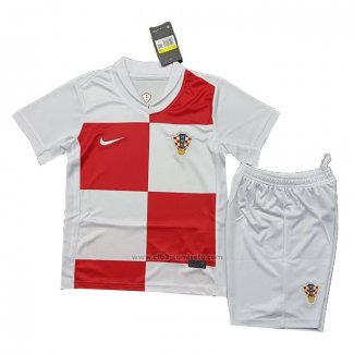 Camiseta Croacia Primera Nino 2024