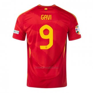 Camiseta Espana Jugador Gavi Primera 2024