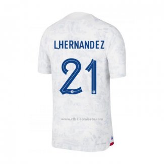 Camiseta Francia Jugador L.Hernandez Segunda 2022