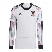 Camiseta Japon Segunda Manga Larga 2022