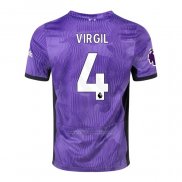 Camiseta Liverpool Jugador Virgil Tercera 2023-2024