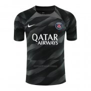 Camiseta Paris Saint-Germain Portero 2023-2024 Negro