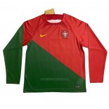 Camiseta Portugal Primera Manga Larga 2022