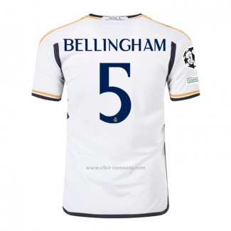 Camiseta Real Madrid Jugador Bellingham Primera 2023-2024