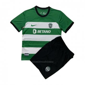 Camiseta Sporting Primera Nino 2023-2024