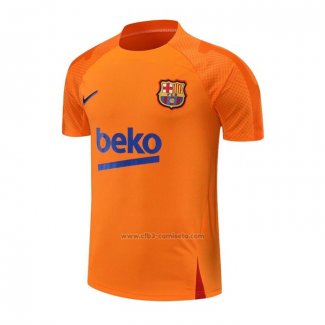 Camiseta de Entrenamiento Barcelona 2022-2023 Naranja