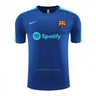 Camiseta de Entrenamiento Barcelona 2023-2024 Azul