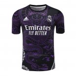 Camiseta de Entrenamiento Real Madrid Dragon 2024-2025 Purpura