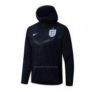 Chaqueta con Capucha del Inglaterra 2022-2023 Azul