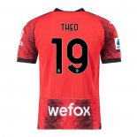 Camiseta AC Milan Jugador Theo Primera 2023-2024