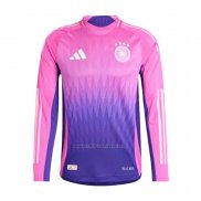 Camiseta Alemania Segunda Manga Larga 2024