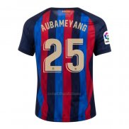 Camiseta Barcelona Jugador Aubameyang Primera 2022-2023