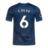 Camiseta Chelsea Jugador T.Silva Segunda 2023-2024