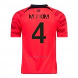 Camiseta Corea del Sur Jugador Kim Min-Jae Primera 2022