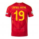 Camiseta Espana Jugador Lamine Yamal Primera 2024
