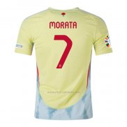 Camiseta Espana Jugador Morata Segunda 2024