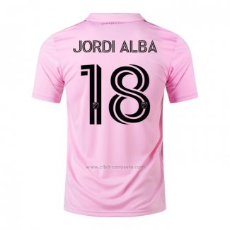 Camiseta Inter Miami Jugador Jordi Alba Primera 2023