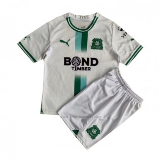 Camiseta Plymouth Argyle Segunda Nino 2023-2024