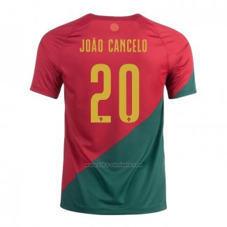 Camiseta Portugal Jugador Joao Cancelo Primera 2022