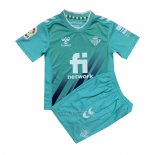 Camiseta Real Betis Portero Nino 2022-2023 Azul