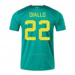 Camiseta Senegal Jugador Diallo Segunda 2022