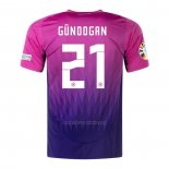 Camiseta Alemania Jugador Gundogan Segunda 2024