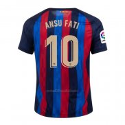 Camiseta Barcelona Jugador Ansu Fati Primera 2022-2023