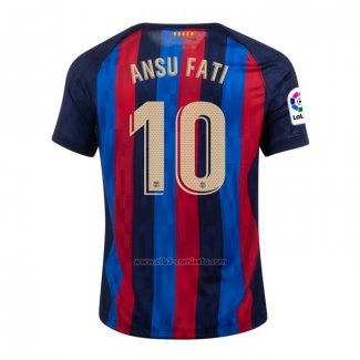 Camiseta Barcelona Jugador Ansu Fati Primera 2022-2023