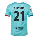 Camiseta Barcelona Jugador F.De Jong Tercera 2023-2024