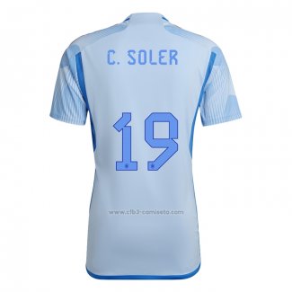 Camiseta Espana Jugador C.Soler Segunda 2022