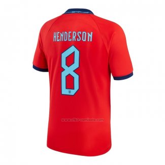 Camiseta Inglaterra Jugador Henderson Segunda 2022