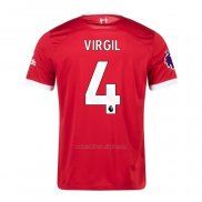Camiseta Liverpool Jugador Virgil Primera 2023-2024