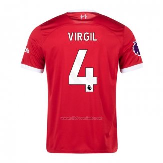 Camiseta Liverpool Jugador Virgil Primera 2023-2024