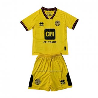 Camiseta Sheffield United Segunda Nino 2023-2024