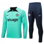 Chandal de Sudadera del Chelsea 2022-2023 Verde