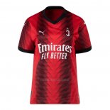 Camiseta AC Milan Primera Mujer 2023-2024