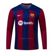 Camiseta Barcelona Primera Manga Larga 2023-2024