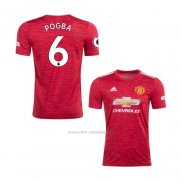 Camiseta Manchester United Jugador Pogba Primera 2020-2021