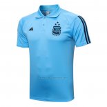 Camiseta Polo del Argentina 2022-2023 Azul