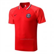 Camiseta Polo del Paris Saint-Germain 2022-2023 Rojo