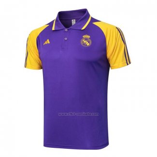 Camiseta Polo del Real Madrid 2023-2024 Purpura