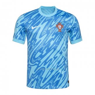 Camiseta Portugal Portero 2024 Azul