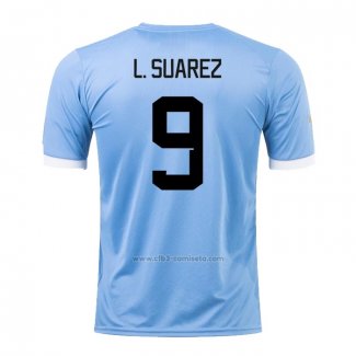 Camiseta Uruguay Jugador L.Suarez Primera 2022