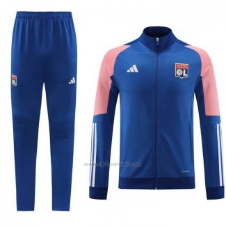 Chandal de Chaqueta del Lyon 2023-2024 Azul