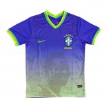 Tailandia Camiseta Brasil Pele Special 2022 Azul