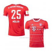 Camiseta Bayern Munich Jugador Muller Primera 2022-2023