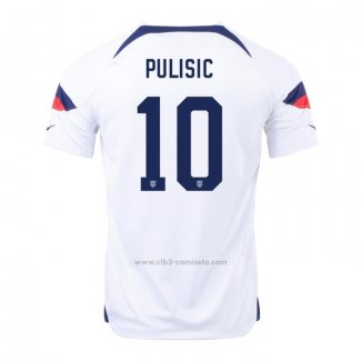 Camiseta Estados Unidos Jugador Pulisic Primera 2022