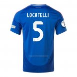 Camiseta Italia Jugador Locatelli Primera 2024-2025