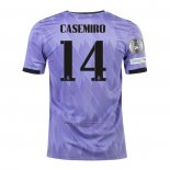 Camiseta Real Madrid Jugador Casemiro Segunda 2022-2023